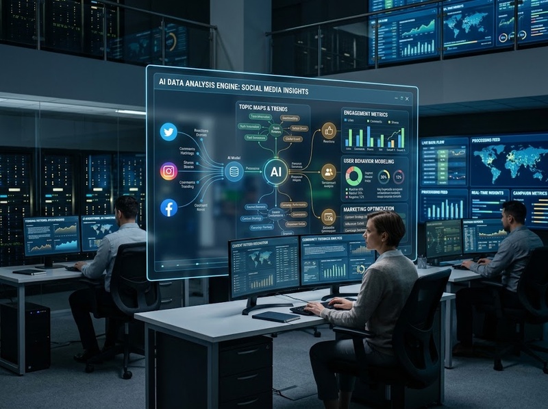AI Social Media Marketing từ sáng tạo nội dung đến phân tích cộng đồng