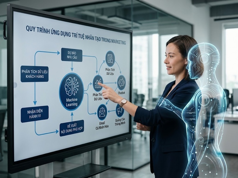 AI tối ưu Marketing qua phân tích, dự báo và cá nhân hóa