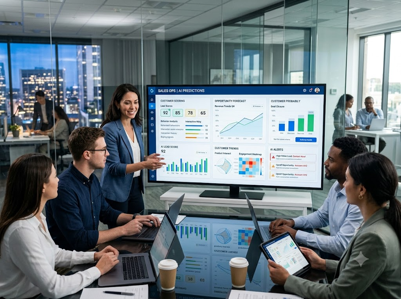 AI trong CRM nâng cao dự báo, tự động hóa và cá nhân hóa