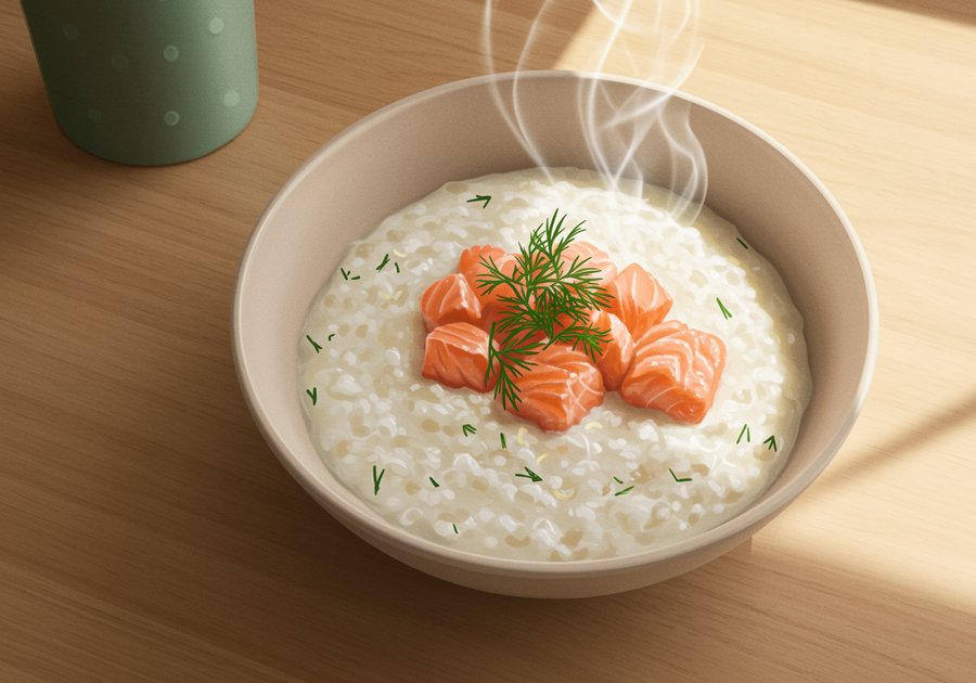 Mẹo chọn cá hồi tươi ngon để nấu cháo cho bé