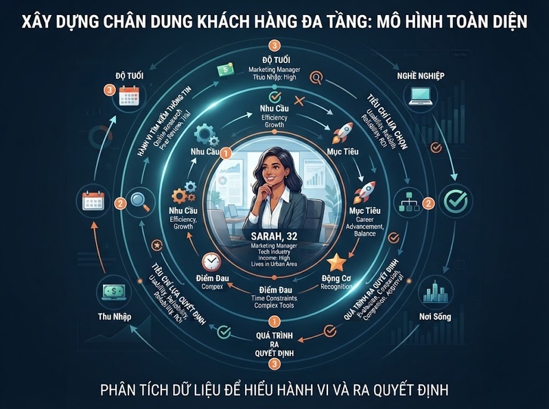 Hiểu chân dung khách hàng qua đặc điểm, nhu cầu và hành vi