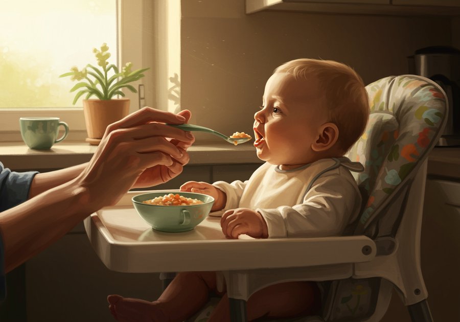 Bé mấy tháng có thể ăn cháo cá hồi lần đầu?