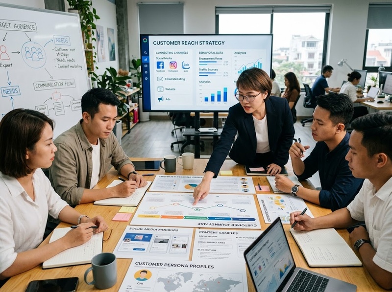 Chọn chiến lược Marketing theo mô hình doanh nghiệp dựa trên sáu tiêu chí