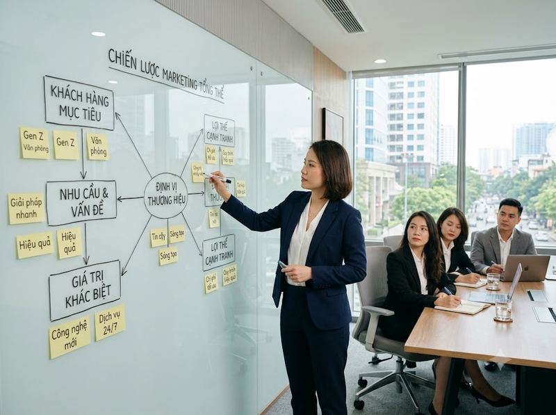Chiến lược marketing và chiến thuật marketing khác nhau ở điểm nào?