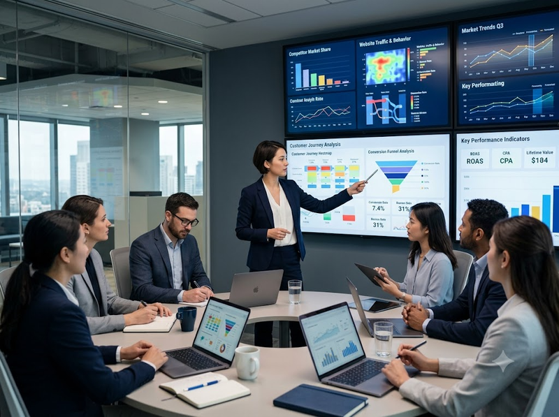 Chức năng quản trị marketing từ hoạch định đến kiểm soát