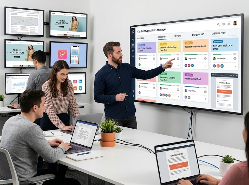 CMS trong MarTech giúp quản lý, xuất bản và phân phối nội dung