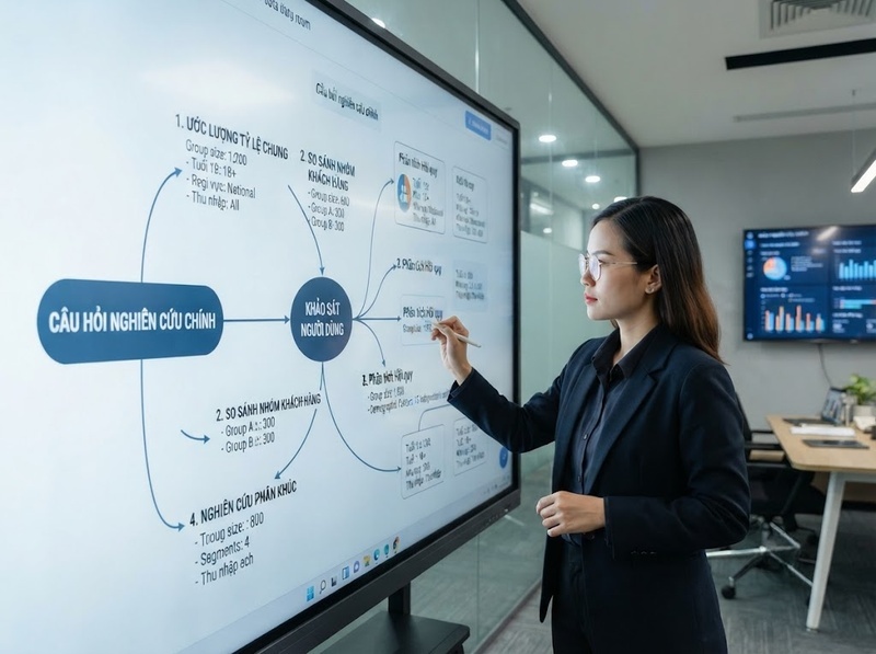 Xác định cỡ mẫu nghiên cứu Marketing phù hợp độ tin cậy