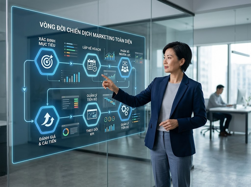Công cụ lập kế hoạch Marketing giúp quản lý mục tiêu và tiến độ