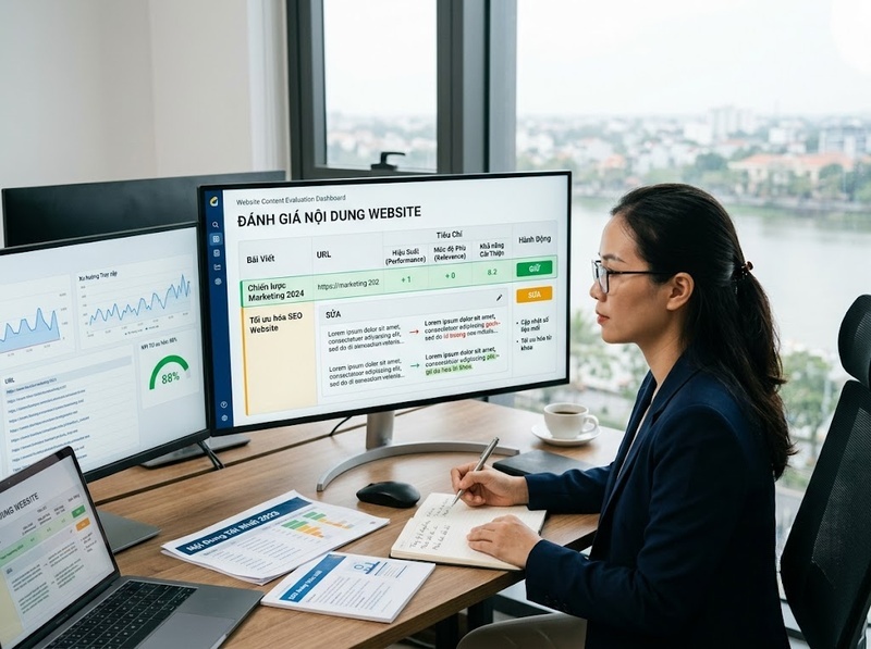 Content Audit giúp phát hiện nội dung cần giữ, sửa hoặc loại bỏ