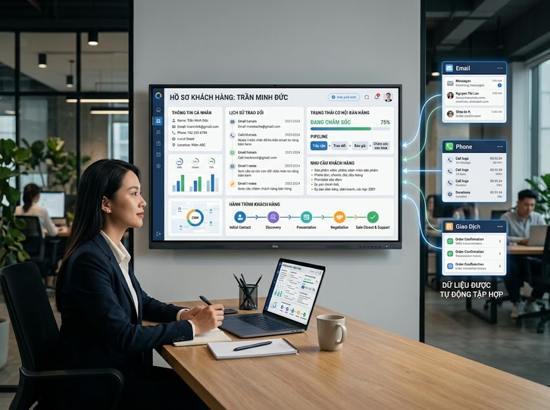 Hiểu CRM và vai trò trong quản lý quan hệ khách hàng