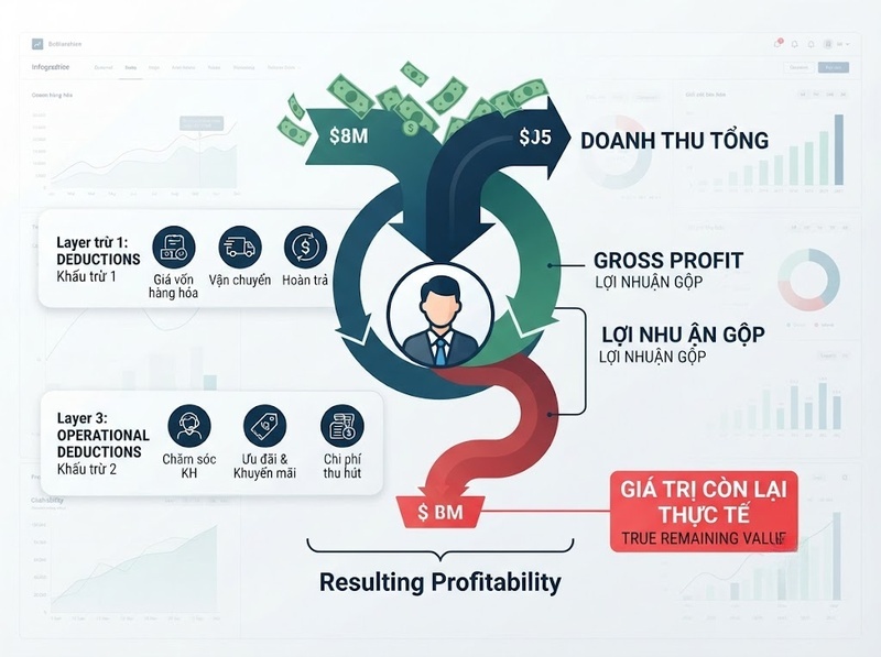 Customer Lifetime Value giúp đánh giá giá trị khách hàng dài hạn