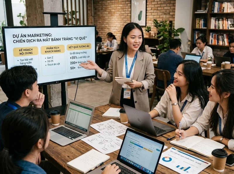 CV Marketing cho người mới cần làm nổi bật kỹ năng và dự án