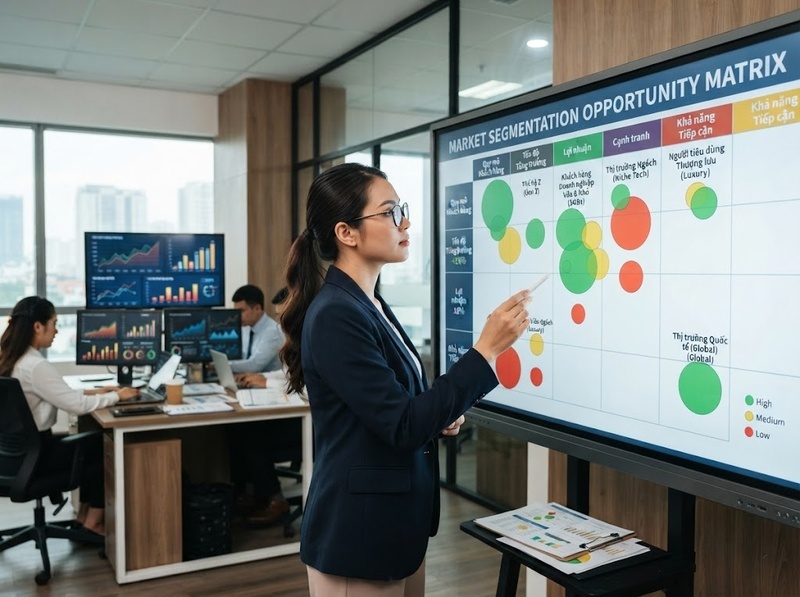 Đánh giá phân khúc thị trường dựa trên quy mô và tiềm năng