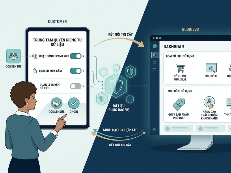 Đạo đức cá nhân hóa Marketing cần cân bằng phù hợp, minh bạch và riêng tư