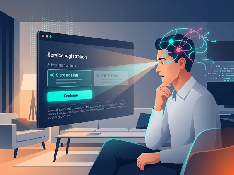 Dark pattern Marketing dẫn dắt hành vi người dùng bằng những cách nào?