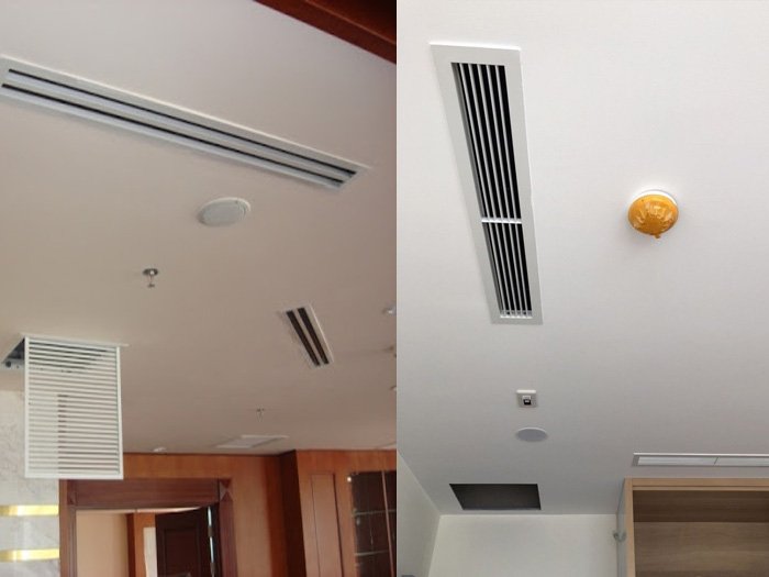 So sánh độ bền miệng gió âm trần theo vật liệu: nhôm, nhựa và thép