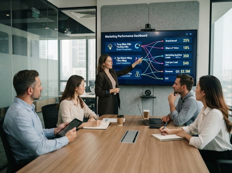 Đọc báo cáo Marketing để nhận diện kết quả và vấn đề cần xử lý