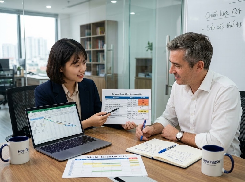 Giao tiếp quá tải công việc để thống nhất ưu tiên và điều chỉnh kỳ vọng