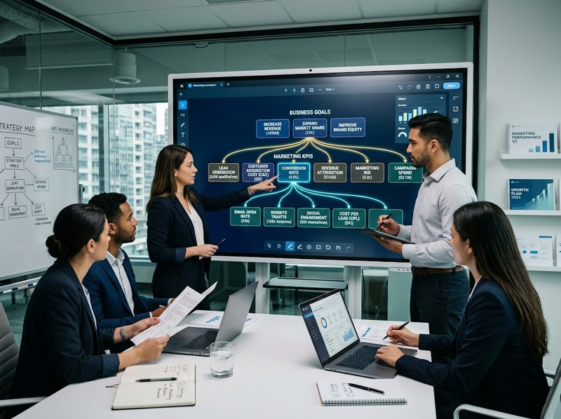 Xây dựng hệ thống đo lường Marketing từ mục tiêu đến chỉ số