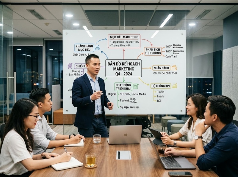 Hướng dẫn lập kế hoạch Marketing từ mục tiêu đến triển khai