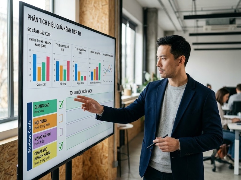 Hướng dẫn phân bổ ngân sách Marketing theo mục tiêu và kênh