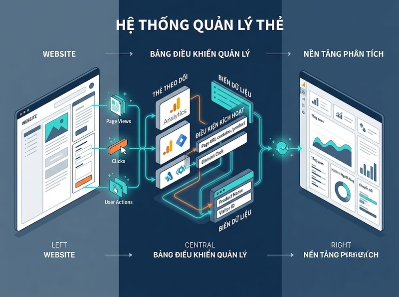 Hướng dẫn sử dụng Google Tag Manager và thiết lập thẻ đo lường