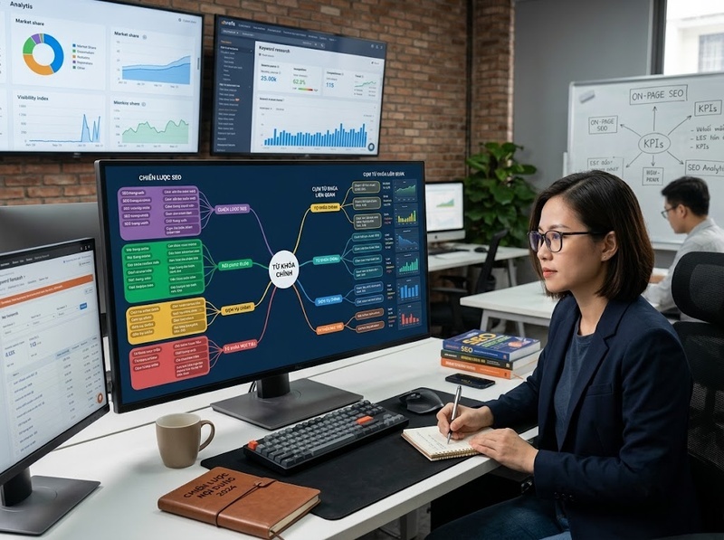 Khai thác Semrush để nghiên cứu, theo dõi và tối ưu website