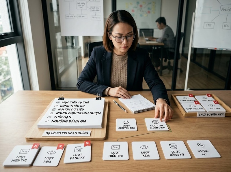 Hướng dẫn thiết lập KPI Marketing gắn với mục tiêu kinh doanh