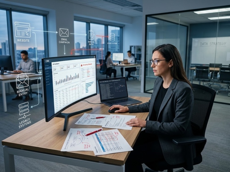 Khắc phục dữ liệu CRM bằng chuẩn hóa và đối soát hệ thống