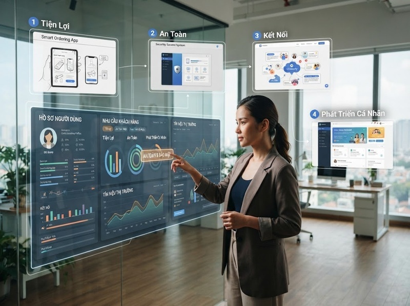 Nền tảng marketing qua nhu cầu, giá trị, trao đổi và thị trường