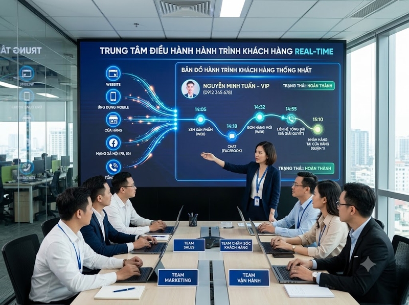 Multichannel và Omnichannel khác nhau từ kết nối đến trải nghiệm