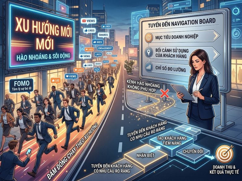 Cách tránh sai lầm chọn kênh Marketing theo mục tiêu và khách hàng