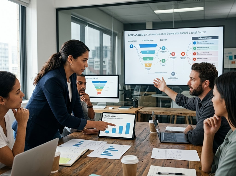 Sai lầm Marketing Analytics khiến dữ liệu sai lệch và quyết định kém chính xác