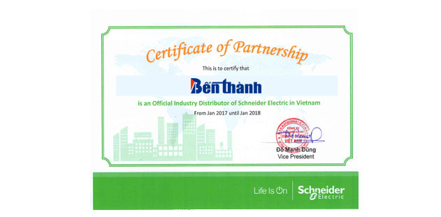 Đại lý Schneider tại Bình Thuận