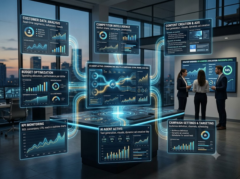 AI Marketing sẽ thay đổi thế nào với tác nhân và dữ liệu thời gian thực