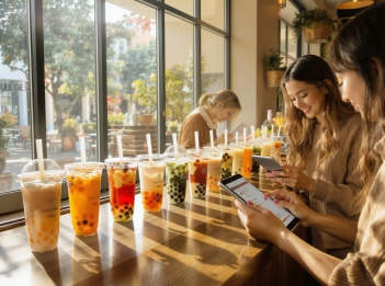 Bán trà sữa online hay offline thì hiệu quả hơn