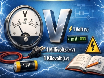 Đơn vị của hiệu điện thế là gì? Volt (V) là gì và cách đo đúng