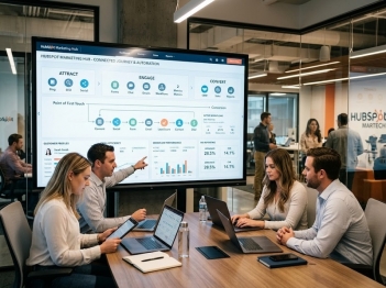 Quy trình sử dụng HubSpot Marketing Hub triển khai Marketing