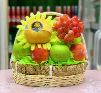 Mẫu giỏ trái cây ra mắt đẹp mang ý nghĩa tốt lành - Kỹ thuật Marketing