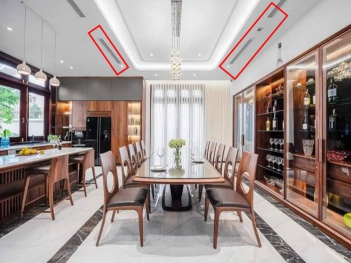 Vì sao showroom nên chọn miệng gió âm trần thay vì dạng nổi?