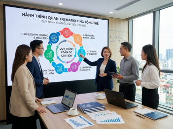 Quy trình quản trị marketing từ phân tích đến đánh giá