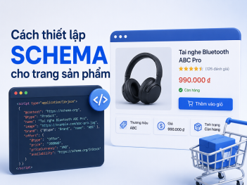 Cách thiết lập schema cho trang sản phẩm