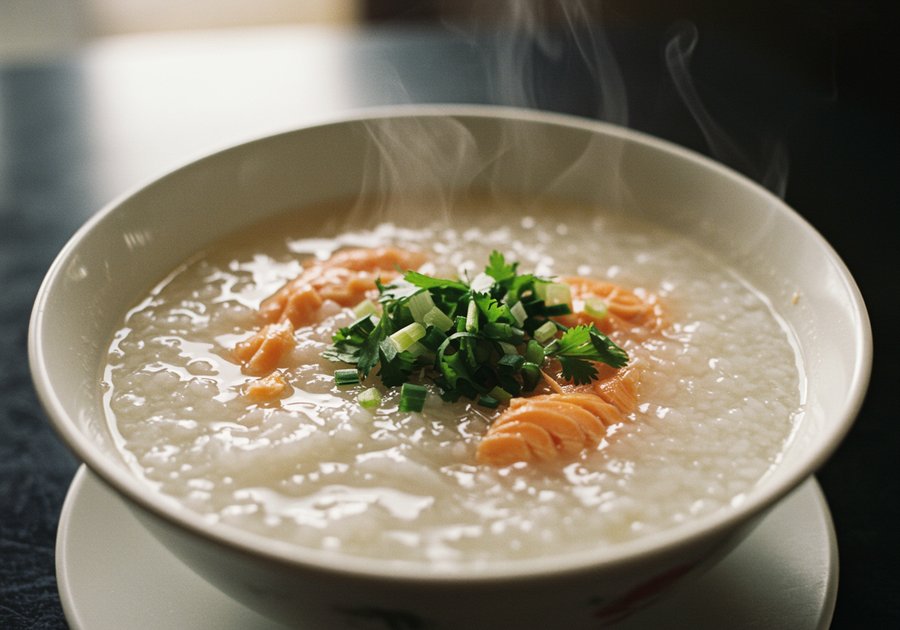 ăn cháo cá hồi hàng ngày có tốt không