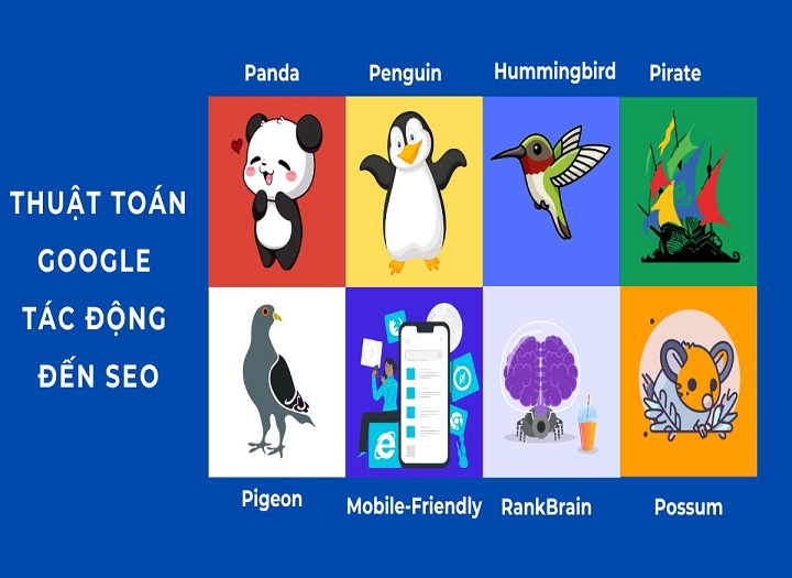 so sánh thuật toán Google cũ và mới